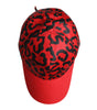 Dolce & Gabbana Red Cotton 6 Panels Women Baseball Cap