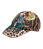 Dolce &amp; Gabbana Brown Leopard Sequin Sicily Baseball Cap