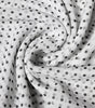Dolce & Gabbana White Polka Dots Polyester Wrap Shawl Scarf