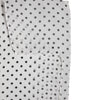 Dolce & Gabbana White Polka Dots Polyester Wrap Shawl Scarf