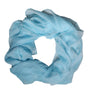 Foulard châle rectangulaire en soie bleu clair Dolce &amp; Gabbana