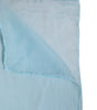 Foulard châle rectangulaire en soie bleu clair Dolce &amp; Gabbana