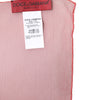 Dolce & Gabbana Pink Silk Rectangle Women Wrap Shawl Scarf