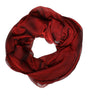 Foulard châle rectangulaire en soie rouge Dolce &amp; Gabbana pour femme