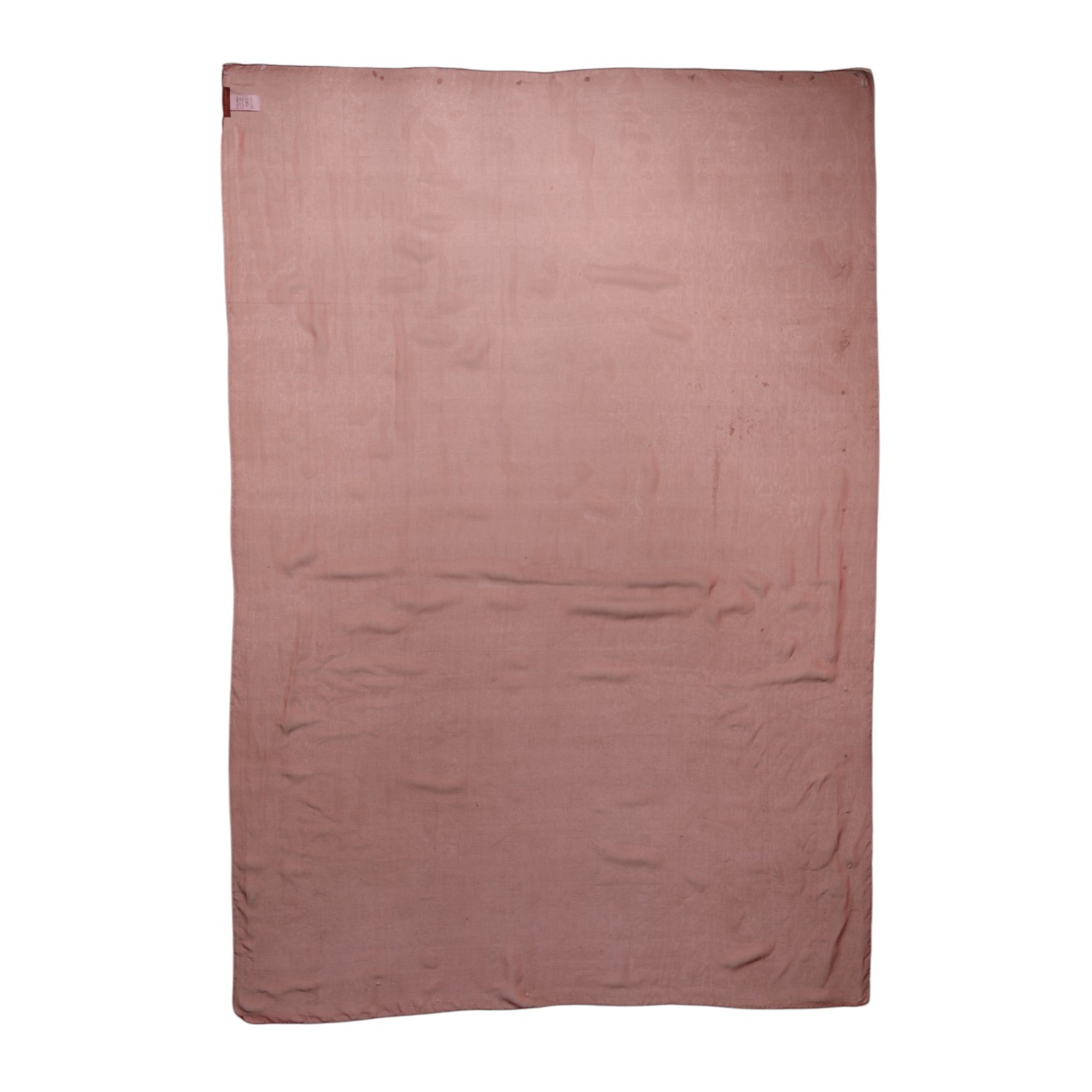 Foulard châle rectangulaire en soie rouge Dolce &amp; Gabbana pour femme