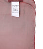 Foulard châle rectangulaire en soie rouge Dolce &amp; Gabbana pour femme