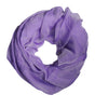 Dolce & Gabbana Purple Silk Rectangle Wrap Shawl Scarf