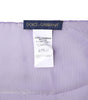 Dolce & Gabbana Purple Silk Rectangle Wrap Shawl Scarf
