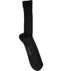 Dolce & Gabbana Black Cotton DG Logo Mid Calf Men Socks