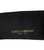 Dolce & Gabbana Black Cotton DG Logo Mid Calf Men Socks