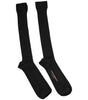 Chaussettes mi-mollet noires à logo en viscose Dolce & Gabbana