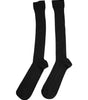 Chaussettes mi-mollet noires à logo en viscose Dolce & Gabbana