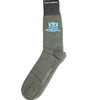 Dolce & Gabbana Gray Cotton DG Bear Mid Calf Socks