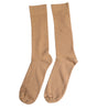 Dolce & Gabbana Brown Solid Cotton Mid Calf Men Socks