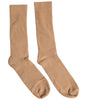 Dolce & Gabbana Brown Solid Cotton Mid Calf Men Socks