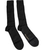 Chaussettes mi-mollet noires extensibles à logo Dolce &amp; Gabbana pour homme