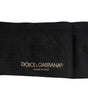 Chaussettes mi-mollet noires extensibles à logo Dolce &amp; Gabbana pour homme
