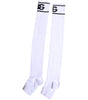 Chaussettes ouvertes Dolce & Gabbana en coton blanc avec logo DG imprimé