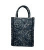Versace Athena Barocco Mini sac à bandoulière fourre-tout à poignée supérieure Noir