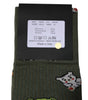 Chaussettes mi-mollet imprimées DG Bear en nylon vert Dolce & Gabbana