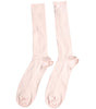 Dolce & Gabbana Ivory Cotton Stretch Logo Over Calf Socks