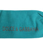 Dolce & Gabbana Green Gray Stretch DG Logo Mid Calf Socks