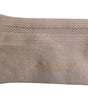 Dolce & Gabbana Brown Cotton Stretch Logo Over Calf Socks