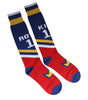Dolce & Gabbana Multicolor Cotton Stretch Over Calf Socks