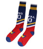 Dolce & Gabbana Multicolor Cotton Stretch Over Calf Socks