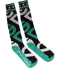 Chaussettes montantes en coton stretch multicolore Dolce & Gabbana