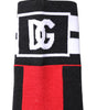 Dolce & Gabbana Red Cotton Stretch Printed Socks