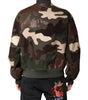 Dolce & Gabbana Multicolor Cotton Bomber Full Zip Jacket