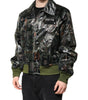 Dolce & Gabbana Green DG Logo Print Bomber Full Zip Jacket