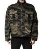 Dolce & Gabbana Multicolor Camouflage Cotton Bomber Jacket