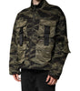 Dolce & Gabbana Multicolor Camouflage Cotton Bomber Jacket