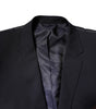 Dolce & Gabbana Dark Blue Wool Single Breasted Coat Blazer