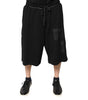 Dolce & Gabbana Black Cotton Men Cargo Sweatshorts Shorts