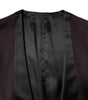 Dolce & Gabbana Maroon Wool Waistcoat Dress Formal Vest