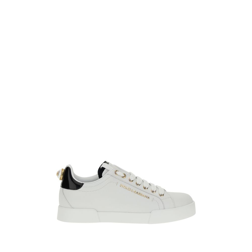 Baskets en cuir Dolce &amp; Gabbana
