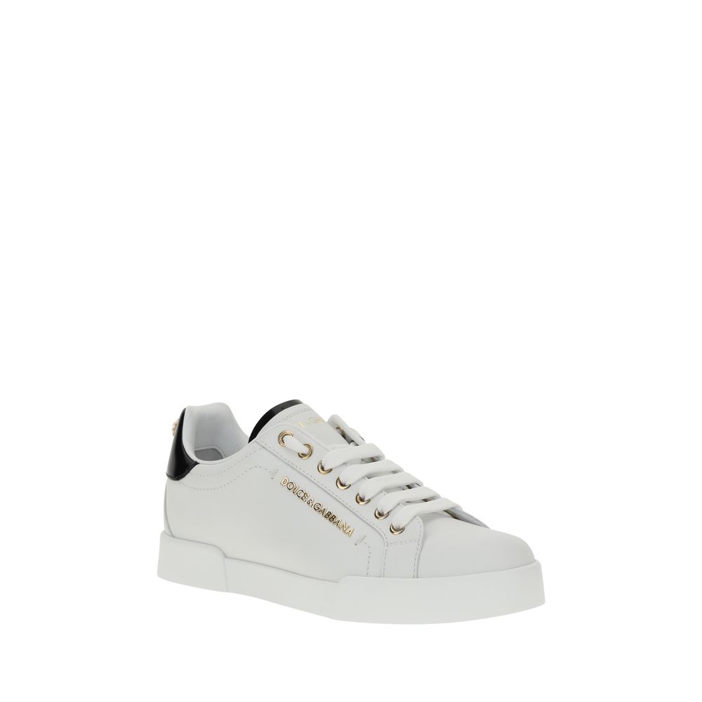 Baskets en cuir Dolce &amp; Gabbana