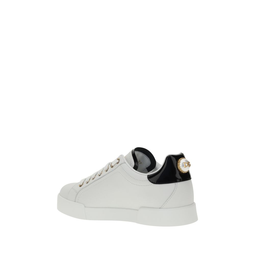 Baskets en cuir Dolce &amp; Gabbana