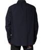 Dolce & Gabbana Camisa Manga Larga Algodón Azul Oscuro
