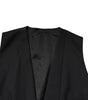 Dolce & Gabbana Black Single Breasted Formal Blazer with Vest