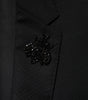 Costume 2 pièces simple boutonnage en laine noire Dolce &amp; Gabbana