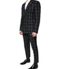 Dolce & Gabbana Black TAORMINA Double Breasted 2 Piece Suit