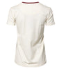 Dolce & Gabbana White Cotton Print Short Sleeves Top T-shirt