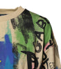 Pull en coton imprimé multicolore Dolce & Gabbana