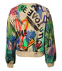 Pull en coton imprimé multicolore Dolce & Gabbana