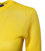 Dolce & Gabbana Yellow Polyester Women Pullover Top Sweater