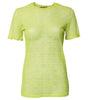 Dolce &amp; Gabbana Green Nylon See Through Women Short Sleeves Top